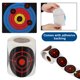 thumbnail image 5 of Likrtyny Rollo Pegatinas Objetivo para Campo Tiro Tiro Con (negro) 200 Uds./rollo, 5 of 9