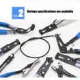 thumbnail image 2 of THORMN 9pcs/set Hose Clamp Ring Plier Clip Set Flexible Cable Plier Swivel Jaw Tool Remover Auto Hand Tool Set, 2 of 6