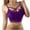 Purple, variant on Darzheoy Women's Lace Beauty Back Tube Top Wrap Chest Sexy Bottoming Vest Hollow Bra Womens Sports Bras S