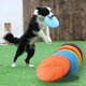 thumbnail image 2 of 15/18/22cm Fashion Dog Toy Flying Discs Pet Dogs Silicone Game Trainning Interactive Puppy Toys Puppy Pet Supplies ShopWise Round, 2 of 12