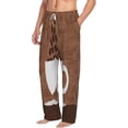 thumbnail image 2 of Bingfone Coffee Cafe Cup Mens All Over Print Sleep Pajama Pants-Small, 2 of 9