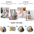 thumbnail image 4 of 4Pairs Heel Grips Liner Cushions Inserts for Loose Shoes,Heel Pads for Shoe Too Big Men Women,Shoe Fit Fillers,Prevent Heel Slip and Blister(RosyBrownBlack Foam, 6Pairs), 4 of 6