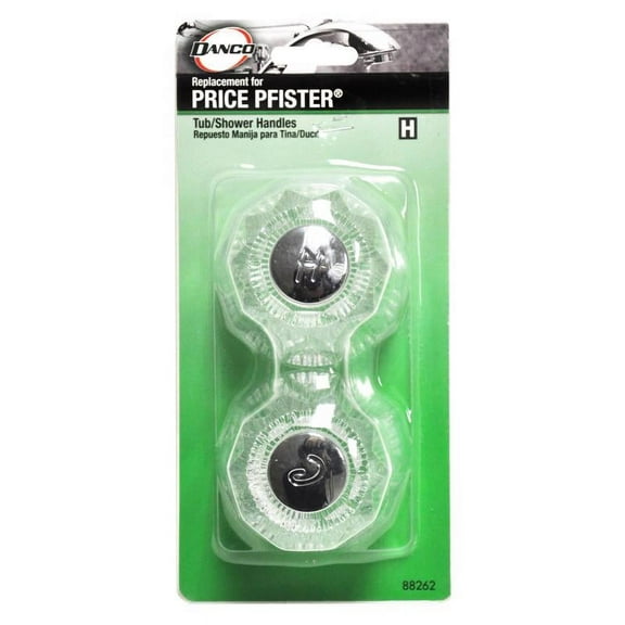 1 Pc, Danco For Pfister Contessa/Windsor Clear Tub And Shower Faucet Handles