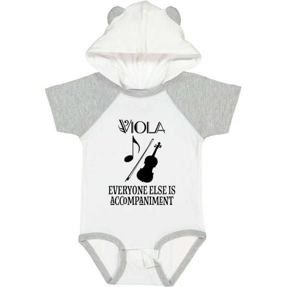 Inktastic Viola Music Gift Funny Violist Joke Boys or Girls Baby Bodysuit