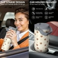 thumbnail image 6 of 1pc Small bow 30oz Tumbler with Straw & Handle - Insulated Stainless Steel Cup | Holiday Gift for Man Women (Christmas, Valentine's, Birthday), 6 of 7