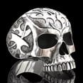 thumbnail image 3 of HOOUN Fashion Hip Hop Heavy Ring Gothic Punk Skull Rings Men Party Jewelry Size 6-13-7-Style 6, 3 of 3