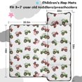 thumbnail image 5 of Tractor and Tractors White Pattern Teens Toddler Nap Mat with Pillow, Sleeping Mat Bag for Preschool Daycare 59"x22", 5 of 6