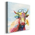 thumbnail image 2 of Groovy Cow and Sky-Premium Gallery Wrapped Canvas - Ready to Hang, 2 of 3