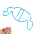 thumbnail image 4 of Paper Clips, Increased Slip Resistance Metallic Paper Clips Fade  100pcs Multipurpose  For Scrapbooking, 4 of 8