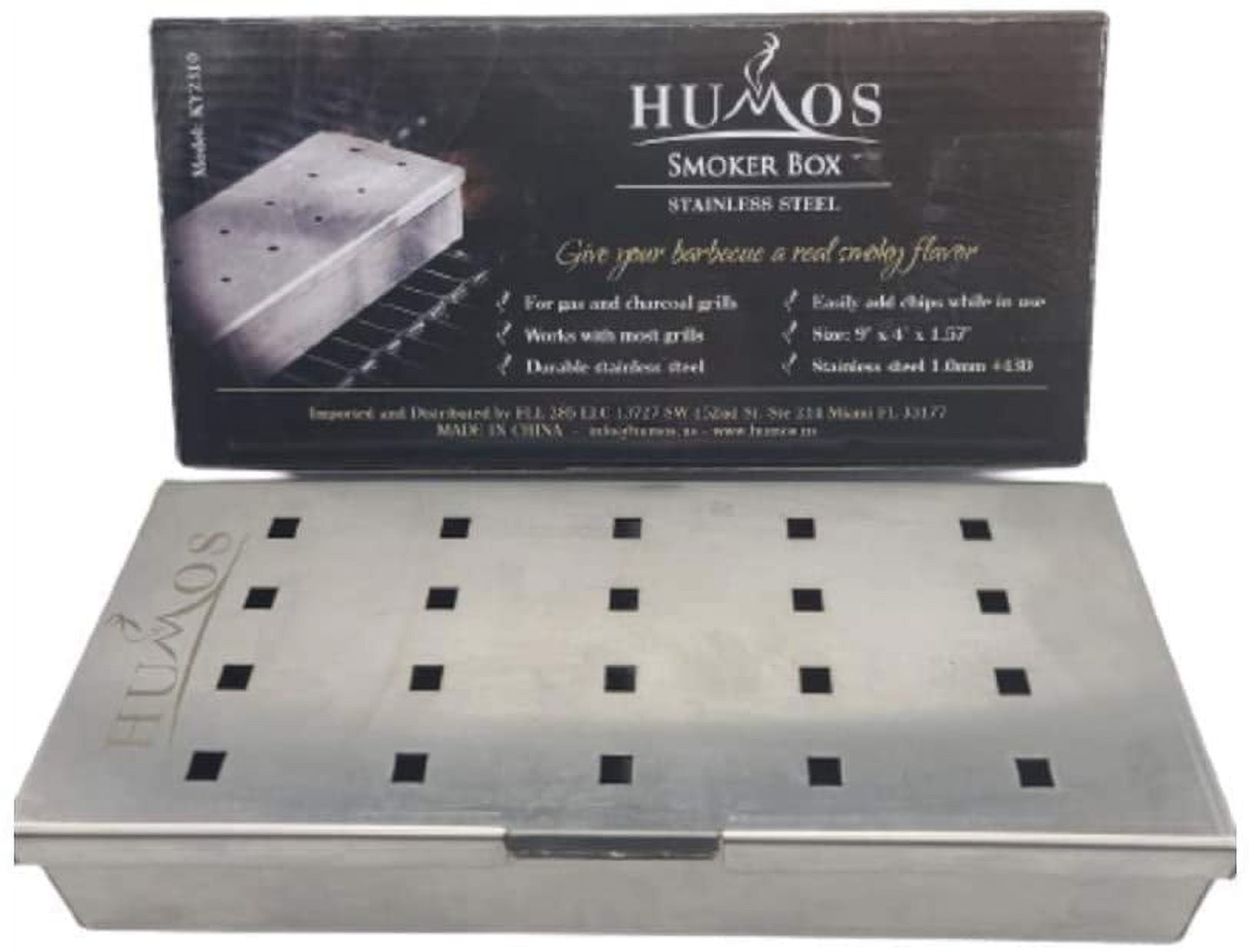 HUMOS Smoker Box, Top Meat Smokers Box in Barbecue Grilling