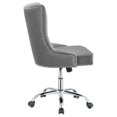 thumbnail image 3 of Coaster  Furniture Torrance Grey and Chrome Tufted Back Office Chair, 3 of 9