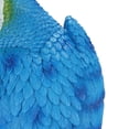 thumbnail image 3 of Figura Decorativa De Pájaro Realista De Resina, Modelo De Loro, Juguete, Escultura De Jardín, Decoración De Pared, Azul, Derecho, 3 of 7