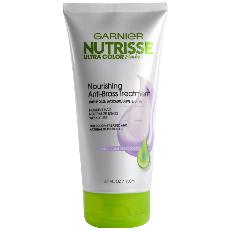 Garnier Nutrisse Ultra Color Blonde Anti-Brass Toner nourishing Hair Treatment, 5.1 fl oz