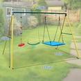 thumbnail image 5 of Sesslife TE771 Metal Swing Set for Kids, 5 of 7