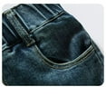 thumbnail image 5 of Kiijoy Toddler Girls Straight Leg Denim Pants Kids High Waisted Pull On Jeans, Sizes 4-5, 5 of 7