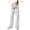 White, variant on Gunia Girls Sweatpants Baggy Letter Print Casual Wide Leg Pants Loose Fit Comfortable Trousers Youth Children Fashion Athletic Pants With Pockets 4-16 Years