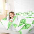 thumbnail image 5 of Manfei Princess Bowknot Bedding Sets Twin with Comforter, Kawaii Ribbon Duvet Insert, Cute Cartoon Reversible Comforter Sets Twin Size, Ultra Soft Room Decorative, 2-Piece, 5 of 9