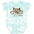thumbnail image 3 of Inktastic Real Cowboys Boys or Girls Baby Bodysuit, 3 of 5
