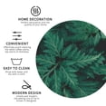 thumbnail image 3 of Kdxio Green Leave Fern Funny Coasters,4 Pcs Leather Coasters,Housewarming Gifts,Protect Furniture from Water Marks Scratch and Damage, 3 of 6