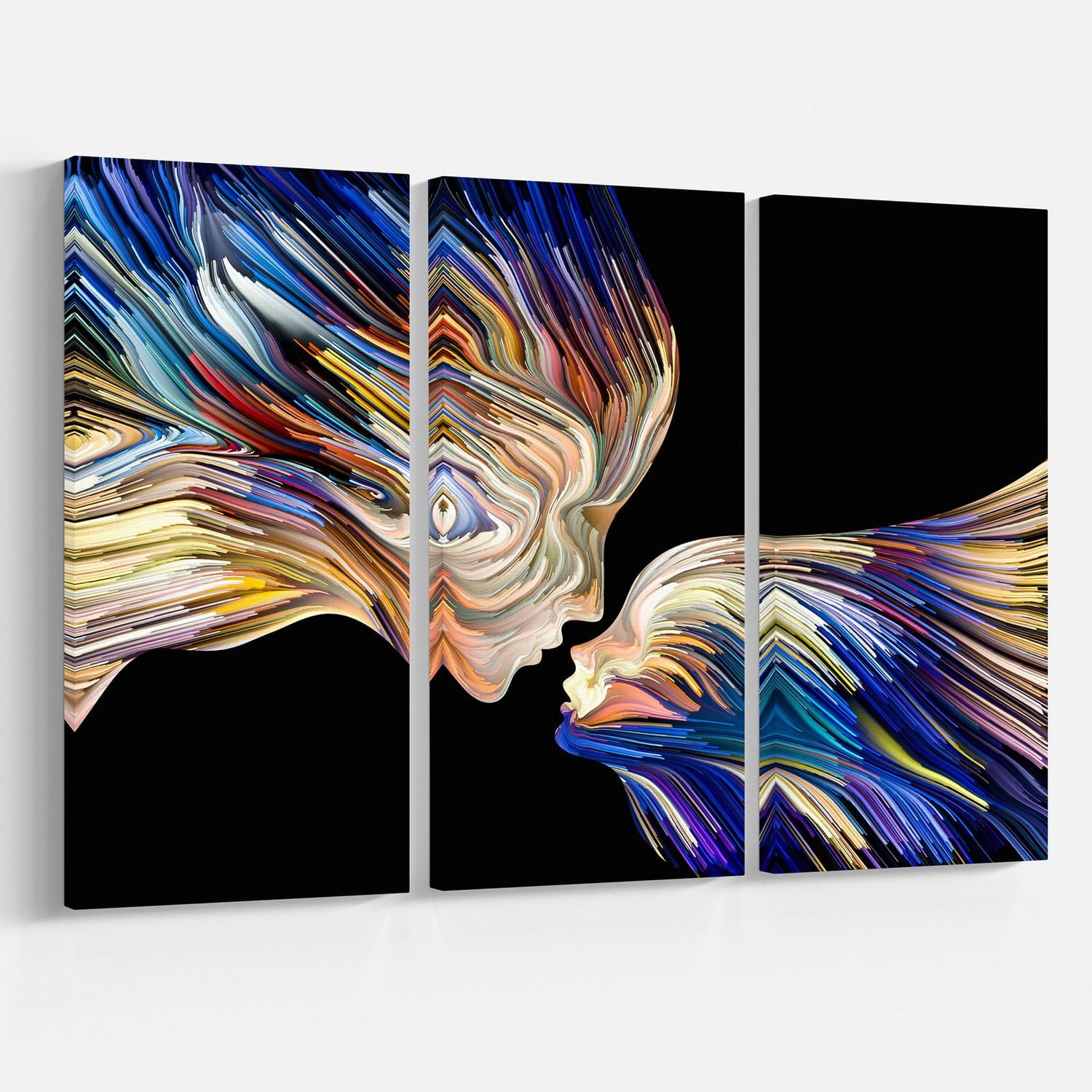 Design Art Metaphorical Mind Painting Canvas Print
