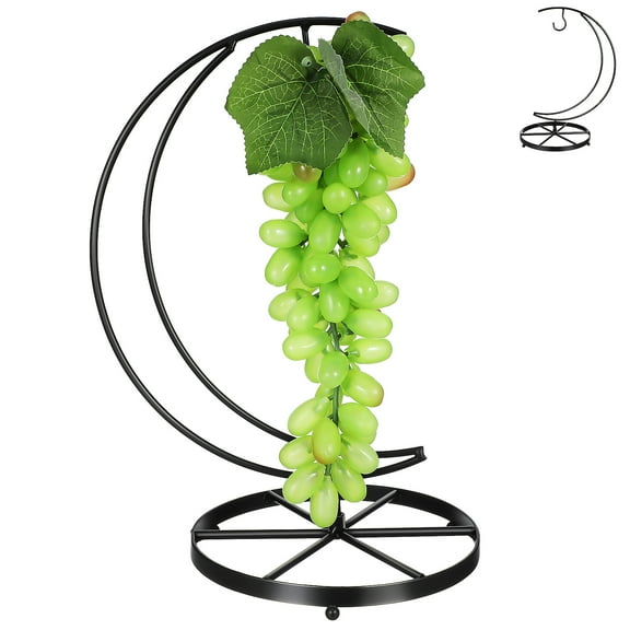 WORGEOUS Banana Hanger Stand Countertop Hook Table Metal Ornament Hanger for Banana Storage Stand Fruit Display Home Decor