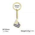 thumbnail image 5 of RSAMD National Flag National Map Keychain Stainless Steel Geographical Jewelry-Steel-Uruguay, 5 of 5