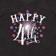 thumbnail image 4 of Inktastic Happy 4th- Fourth of July Firework Women's Plus Size T-Shirt, 4 of 5