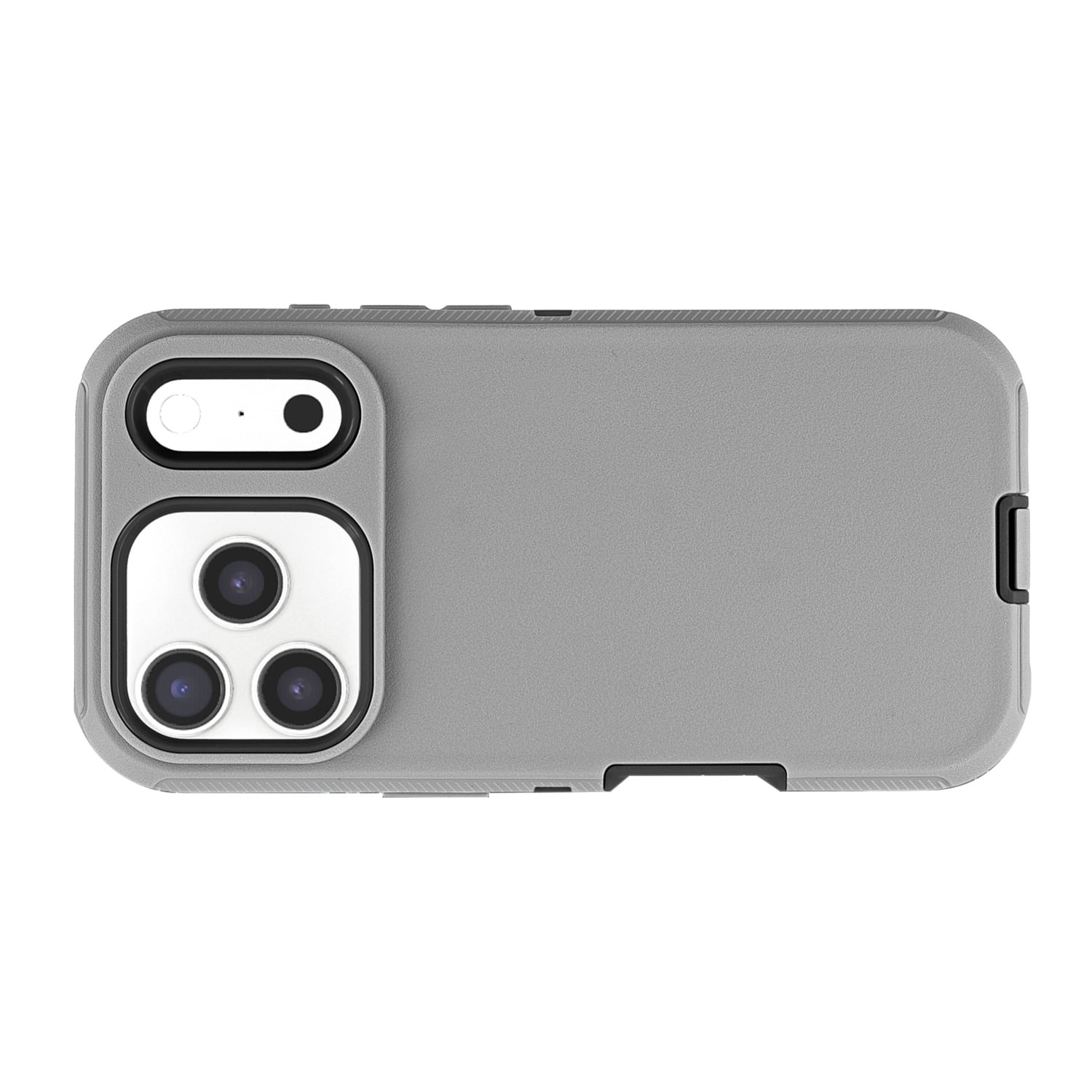 Ultra Durable Protective Cover for iPhone 17 Pro Max - Grey and Black
