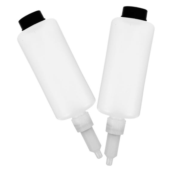 GOOHOCHY 2pcs Soap Dispenser Bottle for Kitchen Sink Replacement Soap Dispenser Inner Bottles Soap Foam Container Replacement Bottle for Wall Mounted Soap Dispensers White 350ml