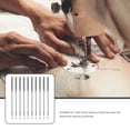 thumbnail image 3 of OULII 10Pcs Heavy Duty Sewing Machine Needles for Cutting Fabric and, 3 of 8