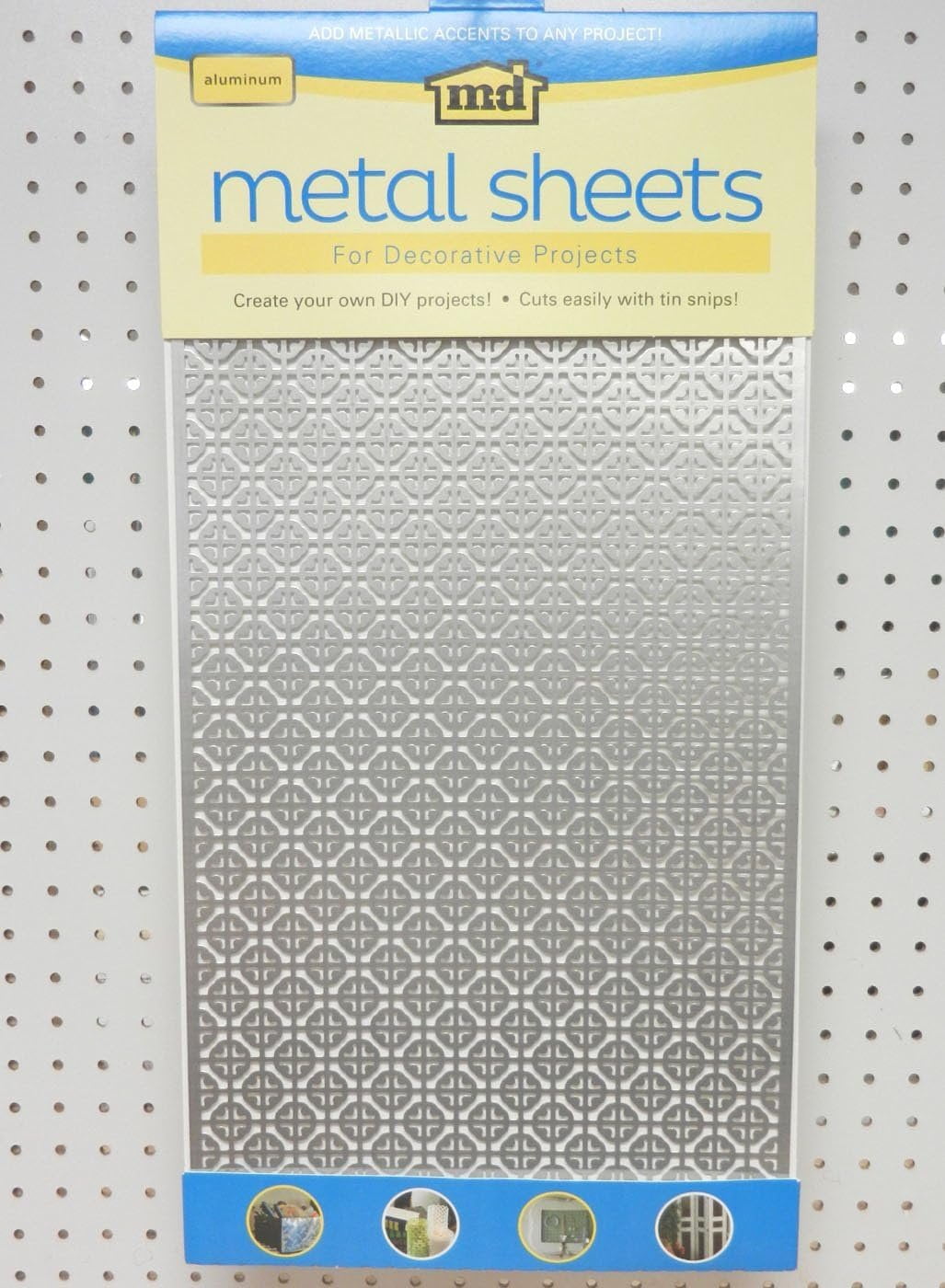 M-D Building Products 24" x12" Metal Mosaic Aluminum Sheet Tiles
