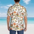 thumbnail image 6 of Daiia Mushrooms Hawaiian Shirt for Men Gentle Cotton Regular Short Sleeve Casual-3X-Large, 6 of 9