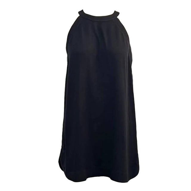 Ropa Playa Ocean Pacific para Mujer Vestido Largo Sin Mangas con Botón en Cuello Negro Talla EG