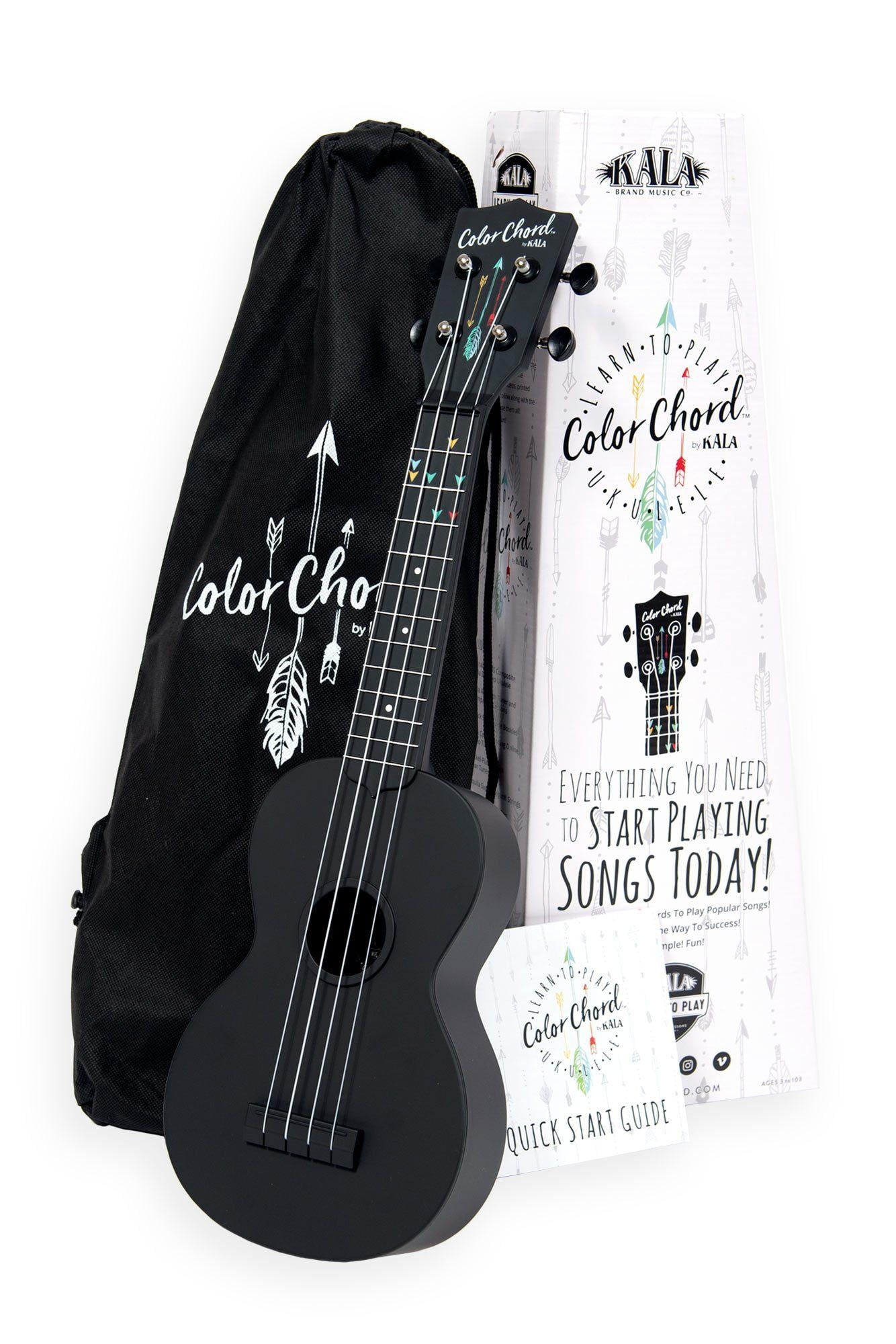 Kala Brand Music Co Official Learn To Play Series Color Chord Ukulele With Case Tuner App And Booklet Walmart Com