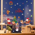 thumbnail image 5 of Pegatinas de ventana de alce de Papá Noel Pegatinas de pared decorativas Pegatinas de ventana de tienda Sincero Electrónica, 5 of 5