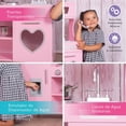thumbnail image 4 of Kids House Cocina de Madera Deluxe Vintage Pink, Cocinita de Juguete para Niña, Cocina Clásica de Juguete, Acabados de Lujo, Incluye Teléfono Inalámbrico, 4 of 5
