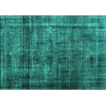 thumbnail image 1 of Ahgly Company Indoor Rectangle Abstract Turquoise Blue Contemporary Area Rugs, 8' x 12', 1 of 4