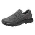 thumbnail image 6 of Low Top Quilted Slip on Loafers for Men Comfort Soft Sole Lightweight Casual Winter Walking Shoes, 6 of 6