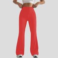 thumbnail image 3 of REALiKUN Flare Leggings for Women Plus Size Yoga Pants Casual High Waisted Workout Pants Bootcut Leggings, 3 of 6