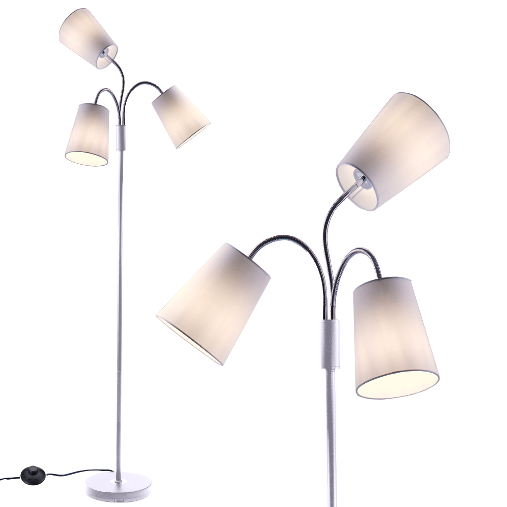 3 Light Adjustable Floor Lamp by Light Accents Medusa 3 Light