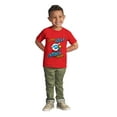thumbnail image 3 of Grumpy Smurf Jolly Enough Xmas Santa Toddler Boy Girl T Shirt Infant Toddler Brisco Brands 18M, 3 of 6