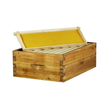 Wax-Coated Medium Honey Super (Unassembled)