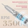 thumbnail image 2 of 35000RPM Electric Nail Drill, Rechargeable Nail File with Base & Drill Bits, Professional Acrylic Nail Remover for Salon Home Use, 2 of 6