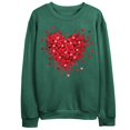 thumbnail image 4 of Valentine's Day Casual Womens Sweatshirts Crewneck Long Sleeve Tops Oversized Pullover Sweatshirt for Women, 4 of 5