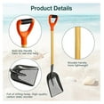 HONGDINGF Sifting Shovel Steel Sand Sifter Treasure Shovel Digger