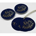 thumbnail image 4 of Inkdotpot Gold Foil Paper Hang Tag Merry Christmas Favor Tag 50 Piece, 4 of 7
