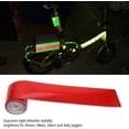 thumbnail image 4 of Bande de Sécurité Réfléchissante 3M Autocollant d'Avertissement Outil de Rappel de Sécurité Haute Adhérence-Rouge, 4 of 5