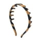 thumbnail image 2 of Diadema de silicona, accesorio para el cabello, sencilla, flexible y , cómoda, antideslizante, con peine, para mujer. Marrón, 2 of 9
