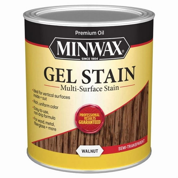 Minwax® Gel Stain Walnut, 1-Qt