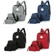thumbnail image 5 of Mochila Para Acampar Al Aire Libre De 3 Uds., Bolso De Hombro Resistente Al Desgaste Con Bandolera, Bolso De Mano, Mochila Escolar De Estilo Coreano Con Cable Usb Sweethay AP007924-01, 5 of 6